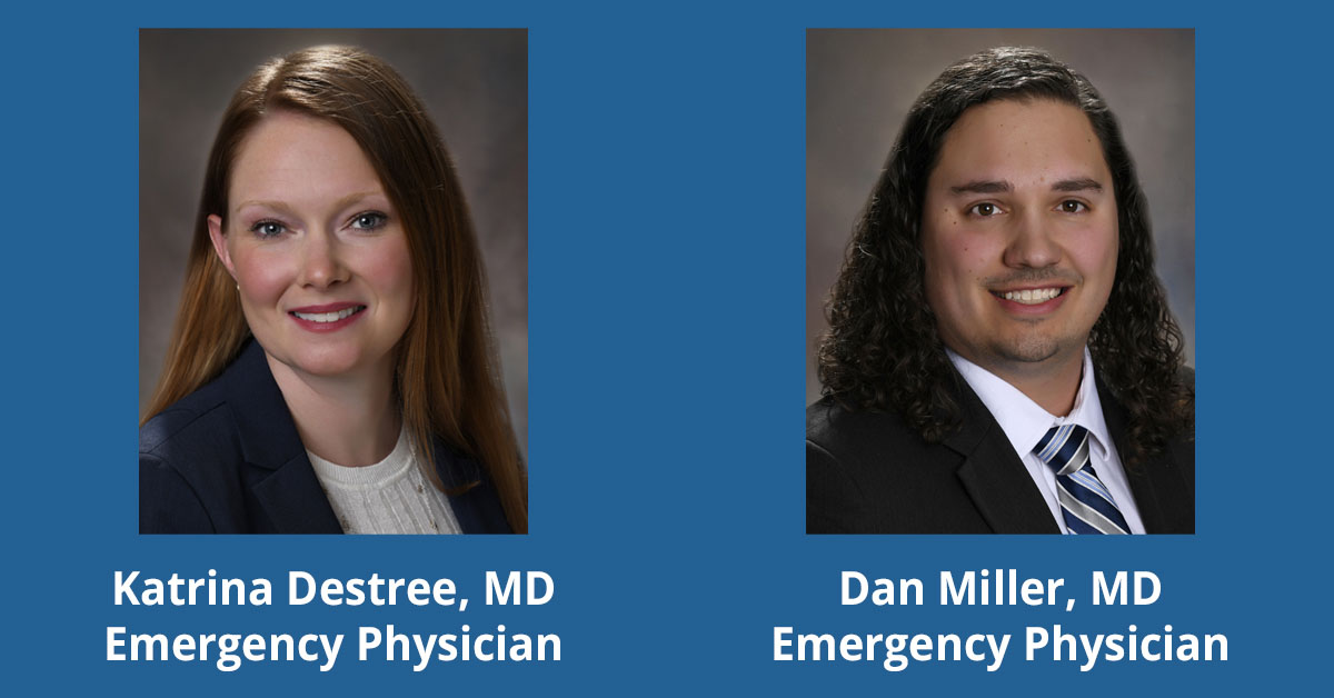 Destree, Miller join BayCare Clinic Emergency Physicians