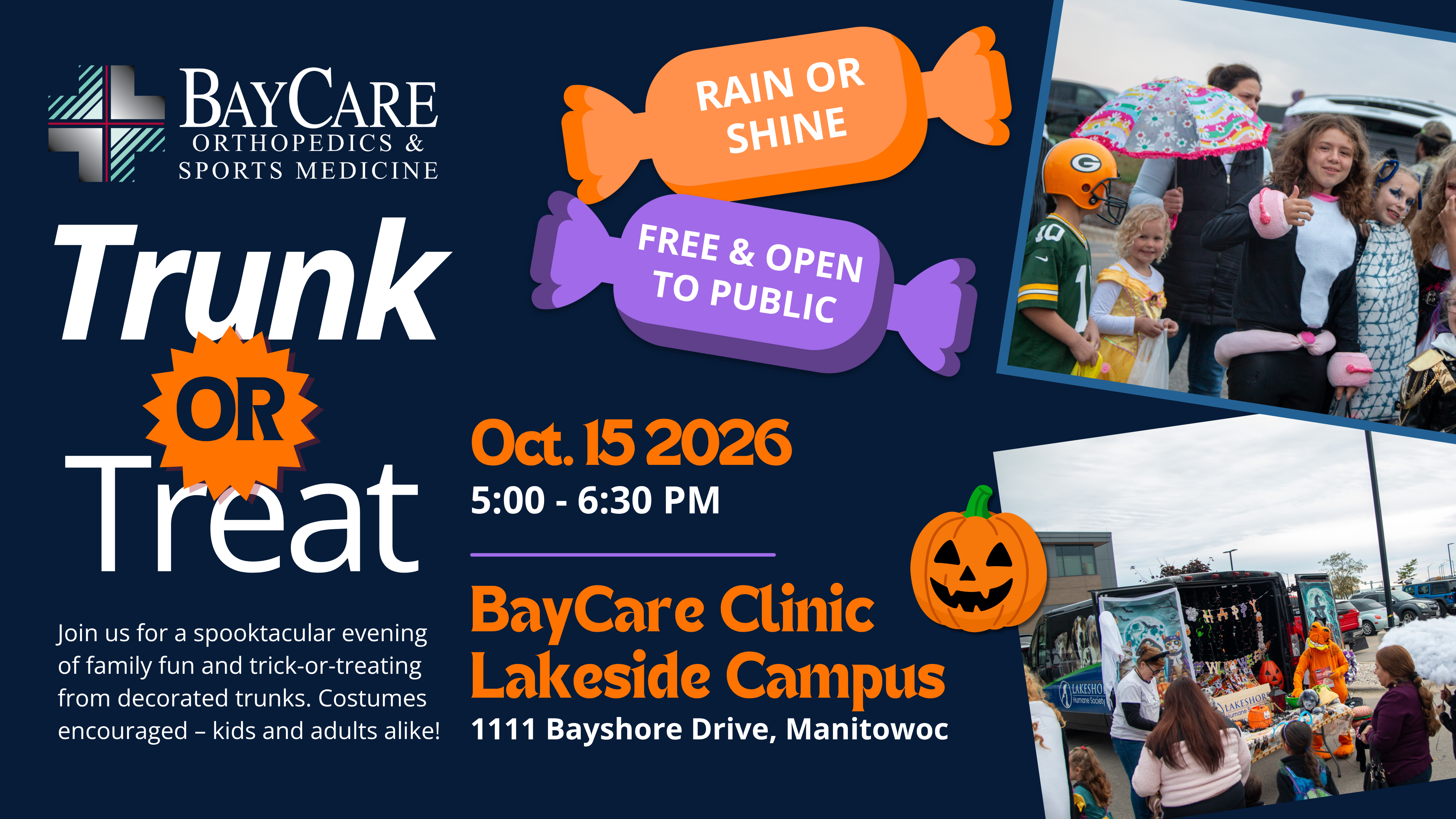 Trunk or Treat at BayCare Clinic Horizon Square