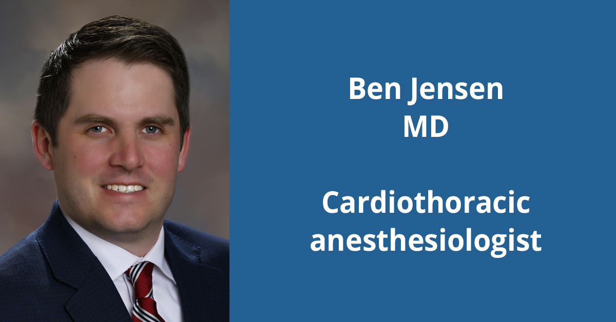 Jensen joins BayCare Clinic Anesthesia