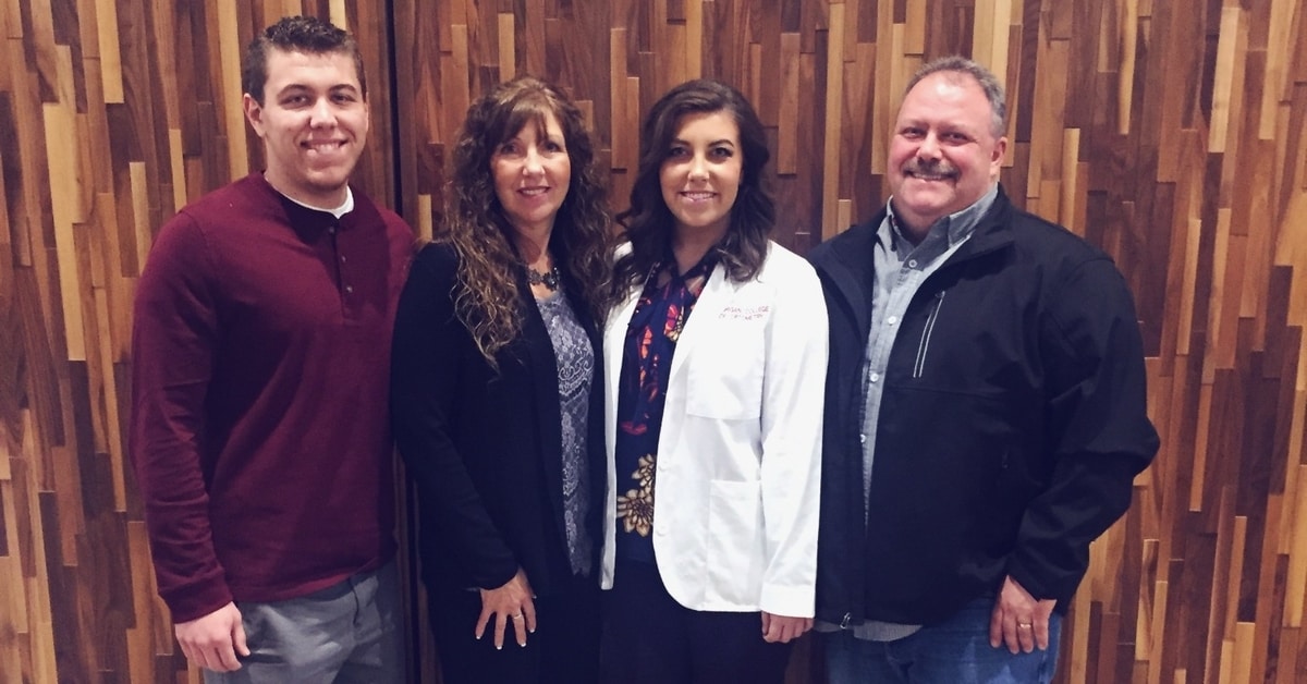 Dr. Jordyn King and family