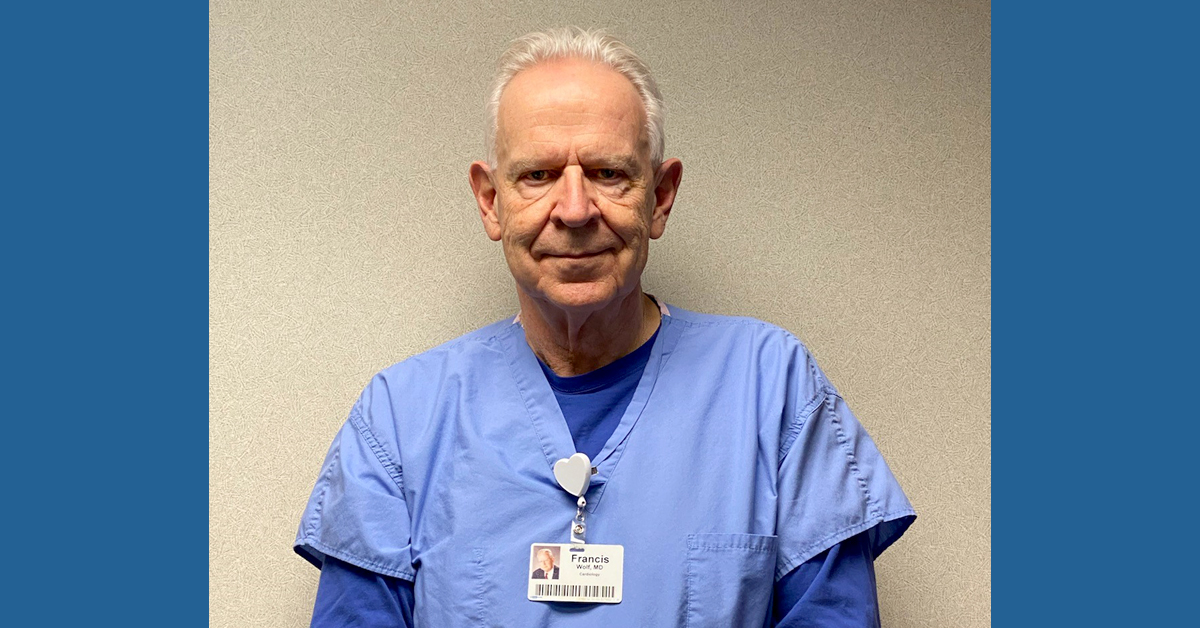 Headshot of Dr. Francis G. Wolf, cardiologist with Aurora BayCare Cardiology