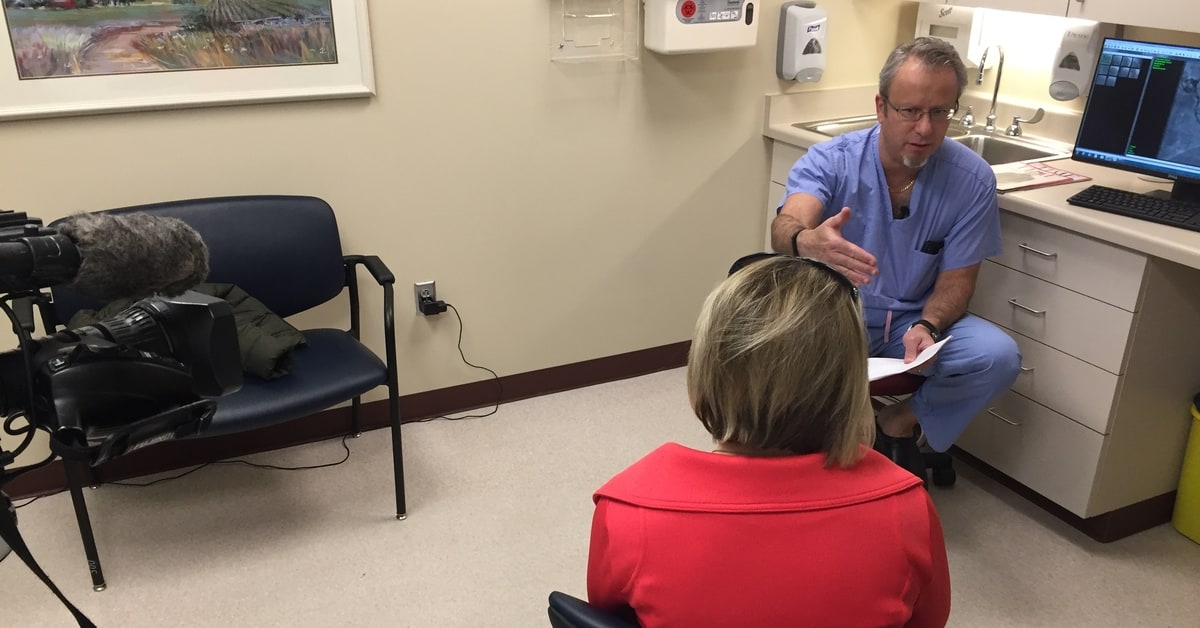 Dr. Alexander Roitstein is interviewed by WBAY Channel 2 News