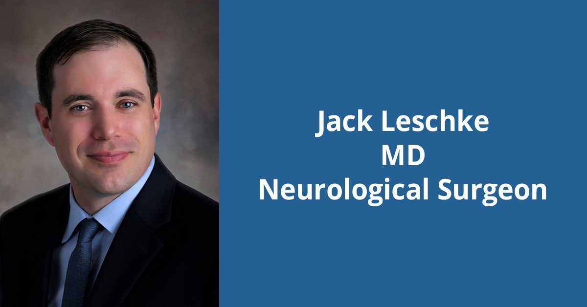 Leschke joins BayCare Clinic Neurological Surgeons