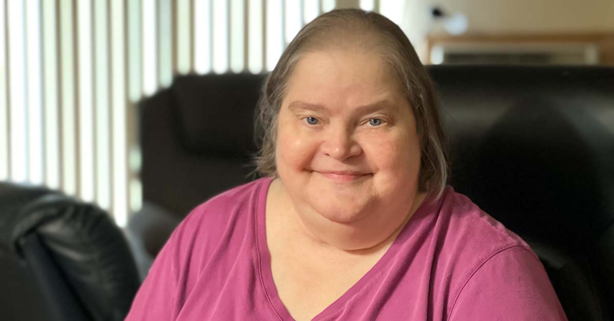 Headshot of Deborah Nightingale, a congestive heart failure patient at the Comprehensive Heart Failure Clinic at Aurora BayCare.