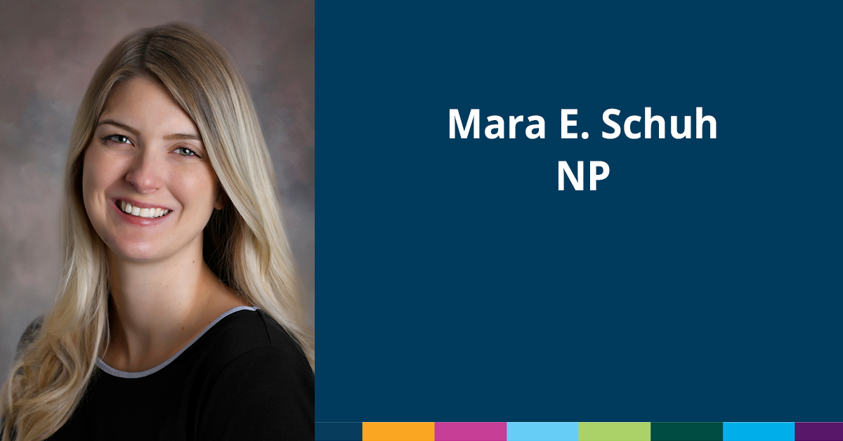 Headshot of Mara E. Schuh a nurse practitioner with Aurora BayCare General & Vascular Surgery