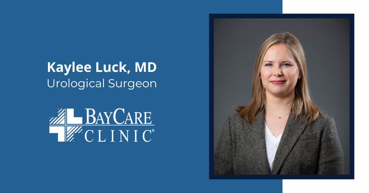 Kaylee Luck, MD joins Aurora BayCare Urological Surgeons