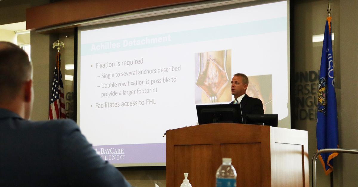 Dr. Jason George DeVries, DPM, Presents at the WI Foot and Ankle Symposium