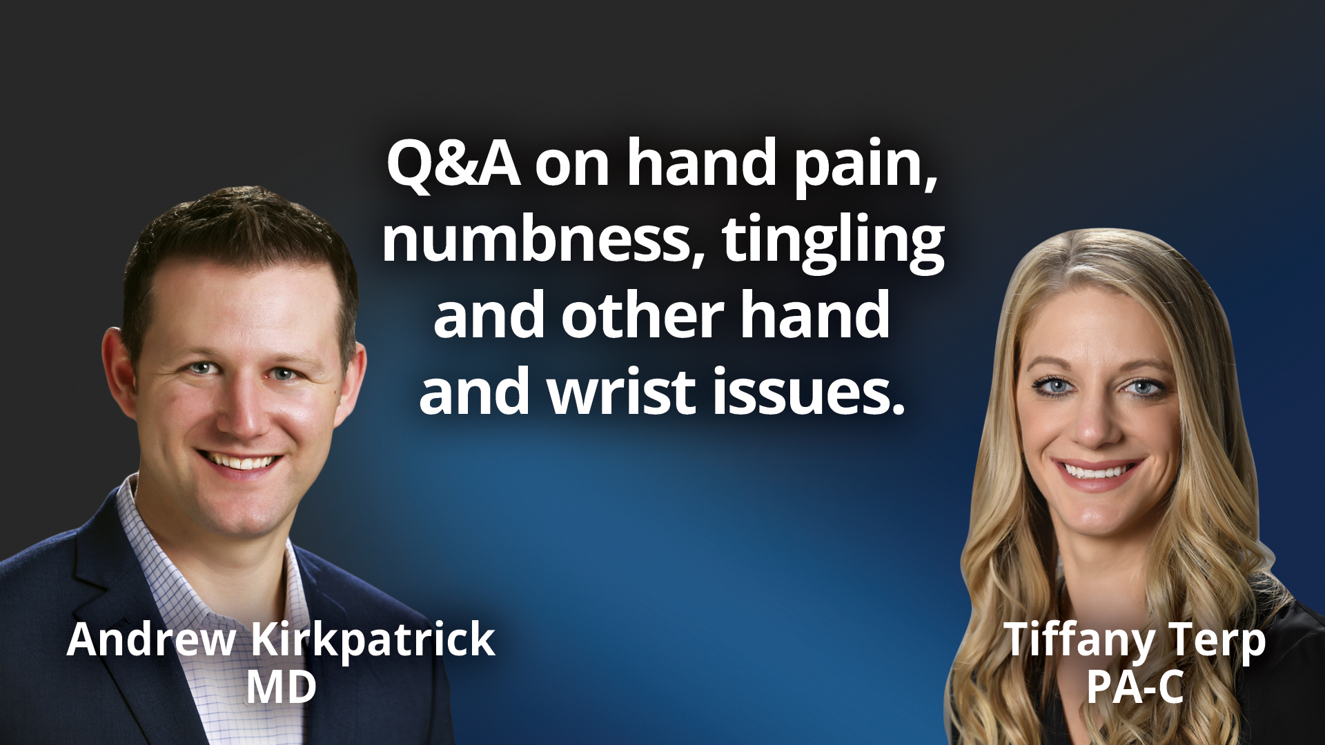 Hand pain, numbness, tingling? There’s help