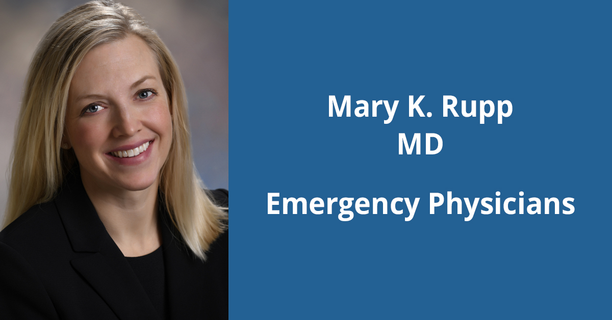 Rupp joins BayCare Clinic Emergency Physicians