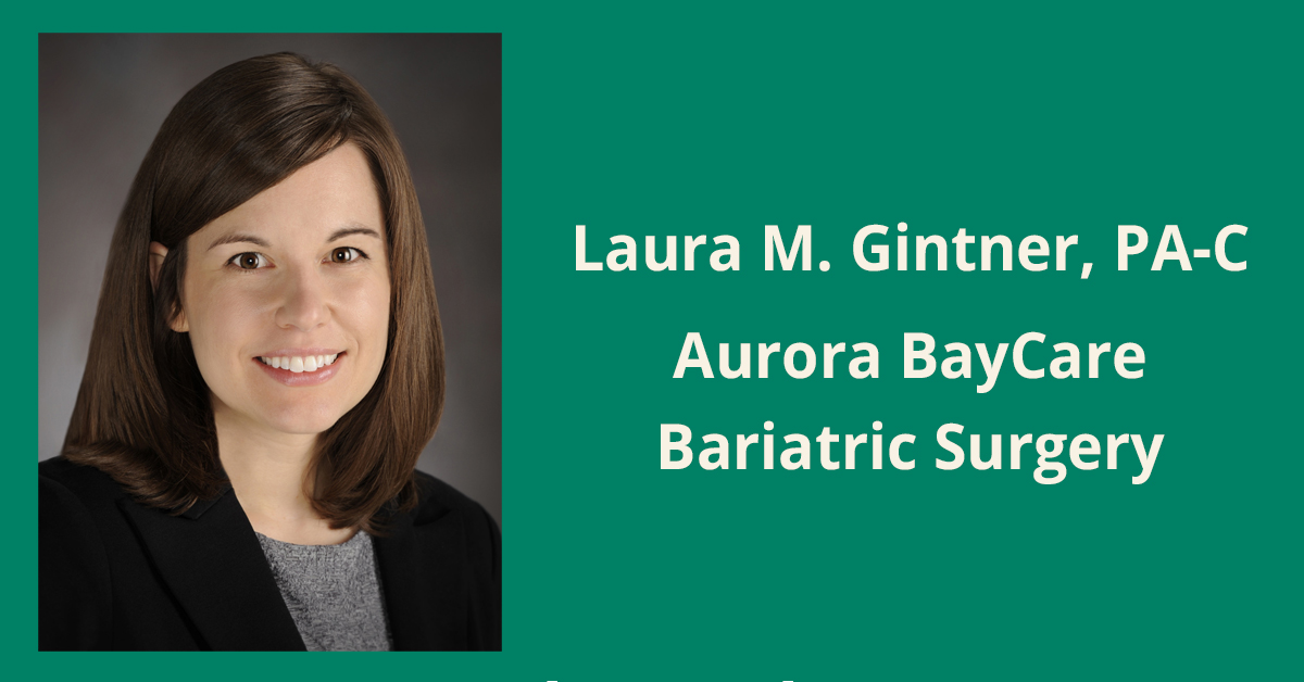 Gintner joins Aurora BayCare bariatric surgery team