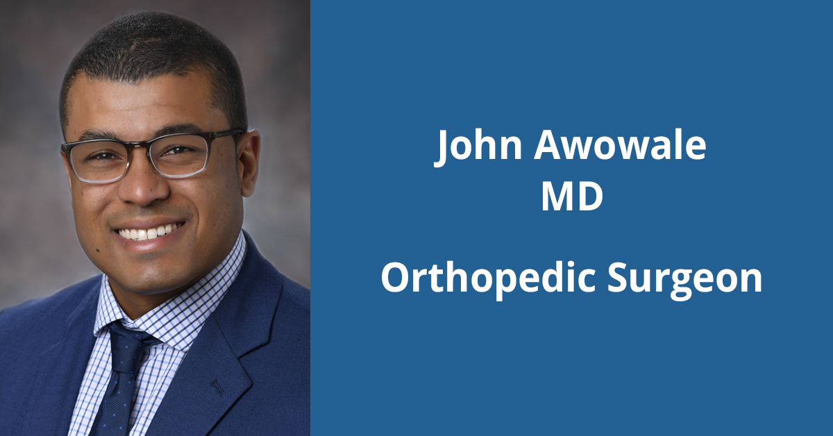 Awowale joins Orthopedics & Sports Medicine BayCare Clinic